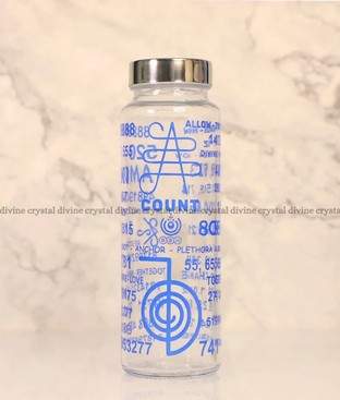 Reiki Symbol Crystal Bottle 500 ML