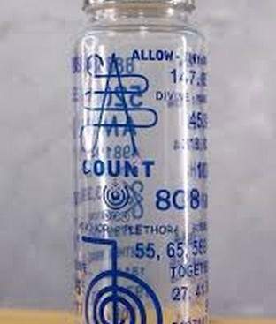 Reiki Symbol Crystal Bottle 500 ML